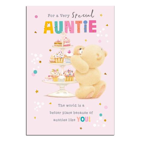Special Auntie Forever Friends Birthday Card